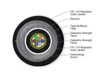 Corning 006E8P-31131-A3 | FREEDM One Tight-Buffered, Interlocking Armored Cable, Plenum