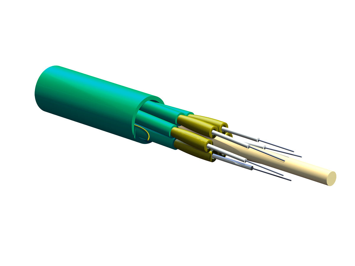 Corning 006T61-31180-24 | Fan-Out Tight-Buffered Cable, Riser 6 F, 2.9 mm Subunits, 50 µm multimode (OM3)