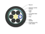 Corning 006TUC-T4131D20 | ALTOS Lite Loose Tube, Gel-Free, Single-Jacket, Single-Armored Cable