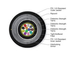 Corning 012E8P-31131-A3 | FREEDM One Tight-Buffered, Interlocking Armored Cable, Plenum