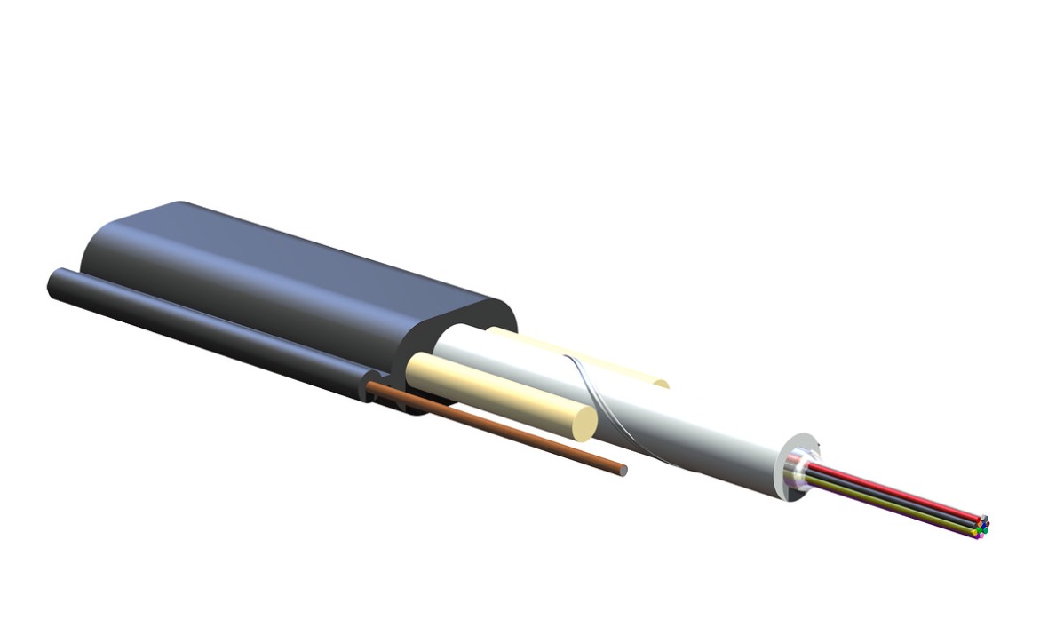 Corning 012EB1-14101A20 | SST-Drop Single-Tube, Toneable, Gel-Filled Cable  12 F, Single-mode (OS2)