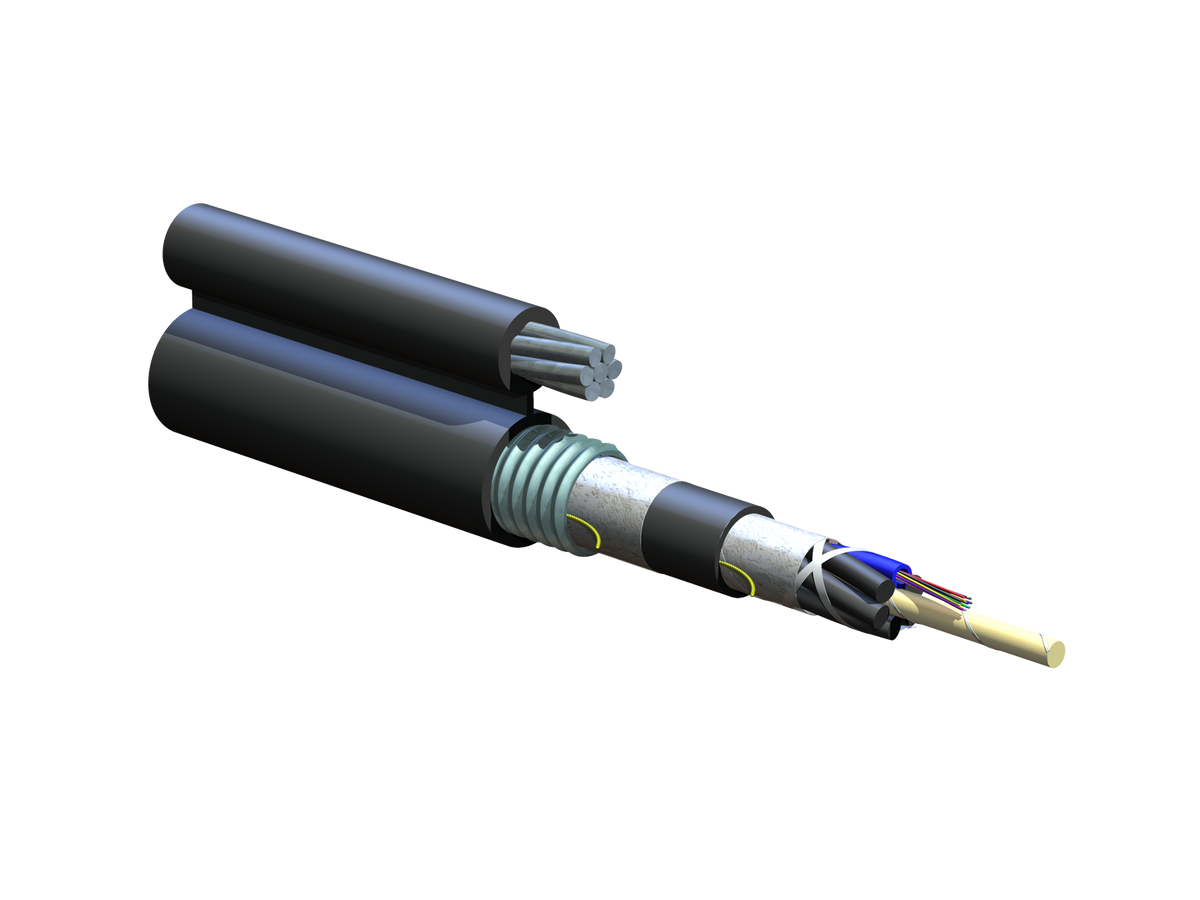 Corning 012EUB-T4101D20 | ALTOS Figure-8 Loose Tube, Gel-Free Armored Cable