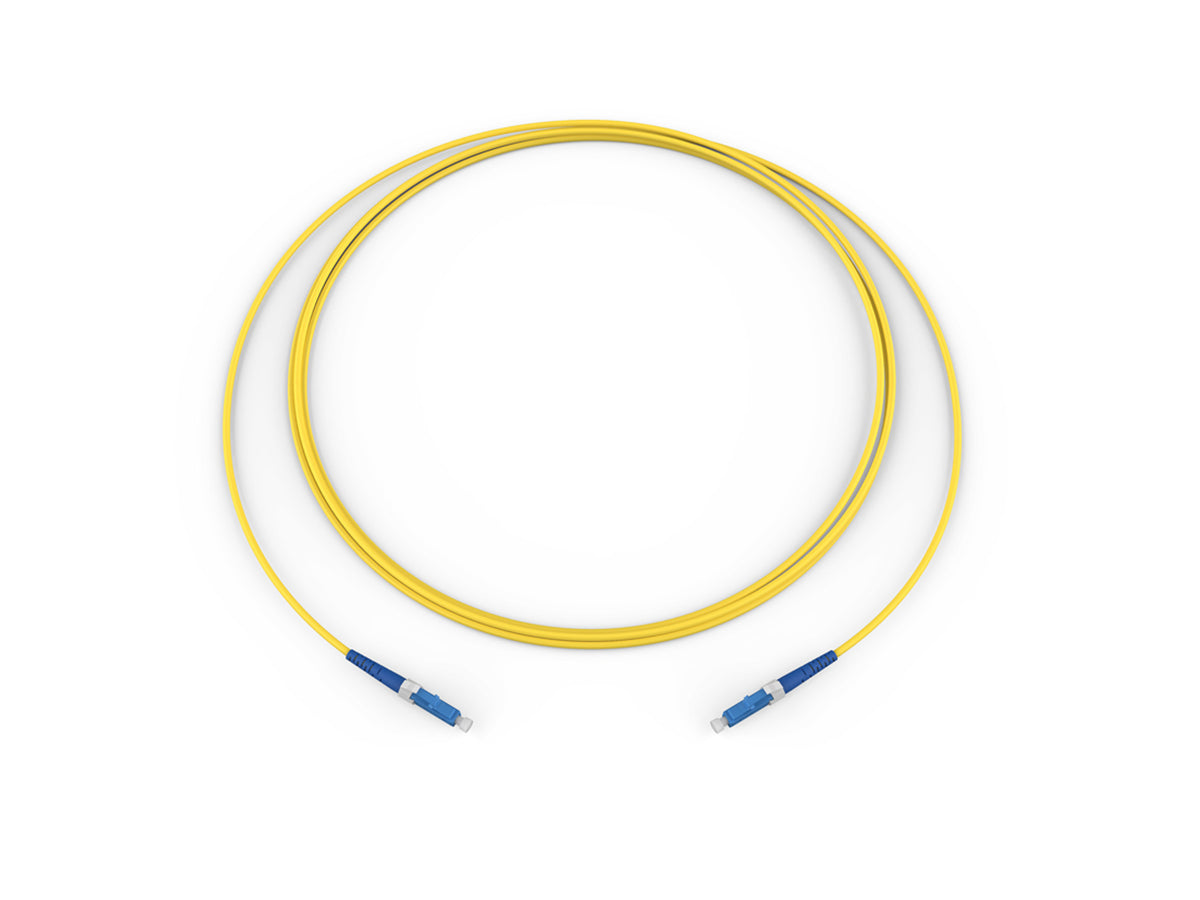 Corning 020201G2131002M | Fiber Optic Jumper, 1 F, LC to LC, Tight-Buffered Cable, Riser, 2.0 mm