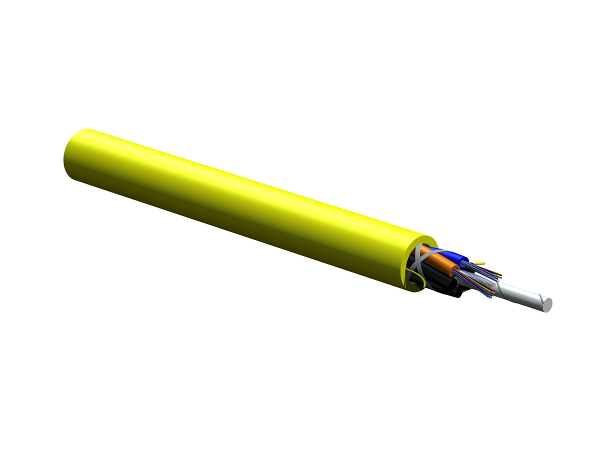 Corning 024EU7-T4101D20 | Loose Tube, Gel-Free Cable, Riser  24 F, Single-mode (OS2)