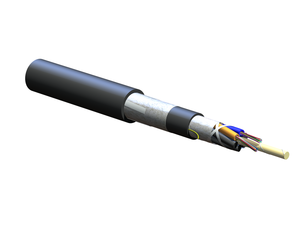 Corning 024EUE-T4101D20 | ALTOS Loose Tube, Gel-Free, Double-Jacket Cable