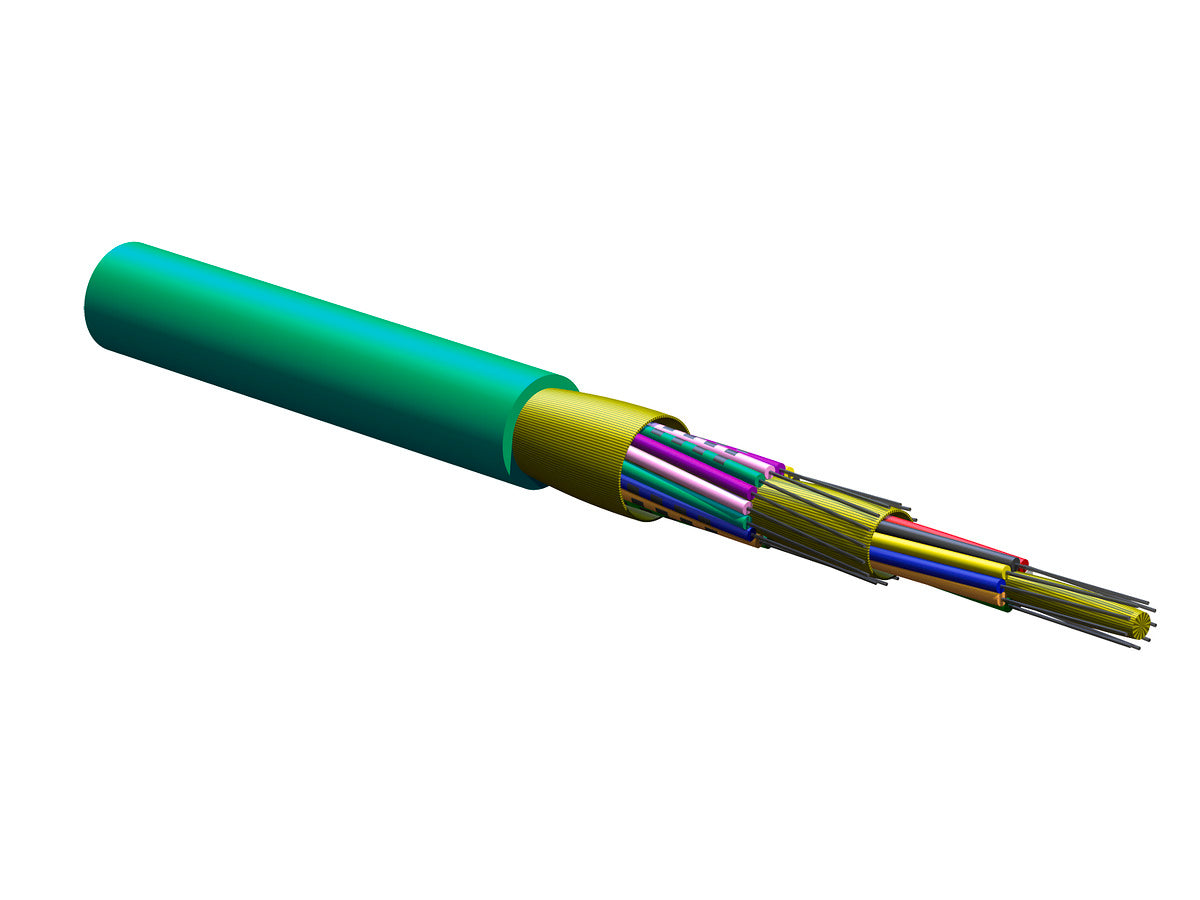 Corning 024T81-33191-24 | MIC Tight-Buffered Cable, Riser  24 F, 50 µm multimode, extended 10G distance (OM4)