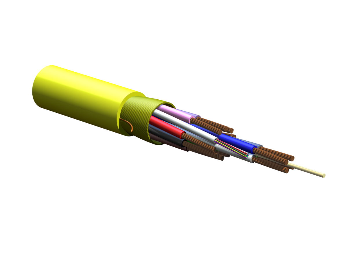 Corning 024ZT8-M1Y01M20 | ActiFi Composite Cable, Loose Tube, Indoor, Plenum