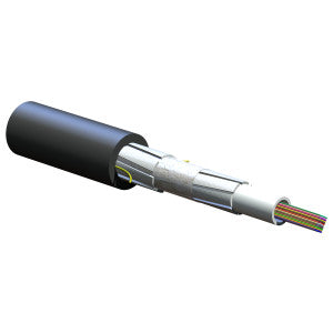 Corning 048ECF-14101D20 | FREEDM®, Dielectric Cable, 48-Fiber, Singlemode OS2, Ribbon, Gel-Free, Riser, Black