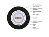 Corning 048ECZ-14101-20 | LSZH Ribbon Gel-Filled Cable  48 F, Single-mode (OS2)