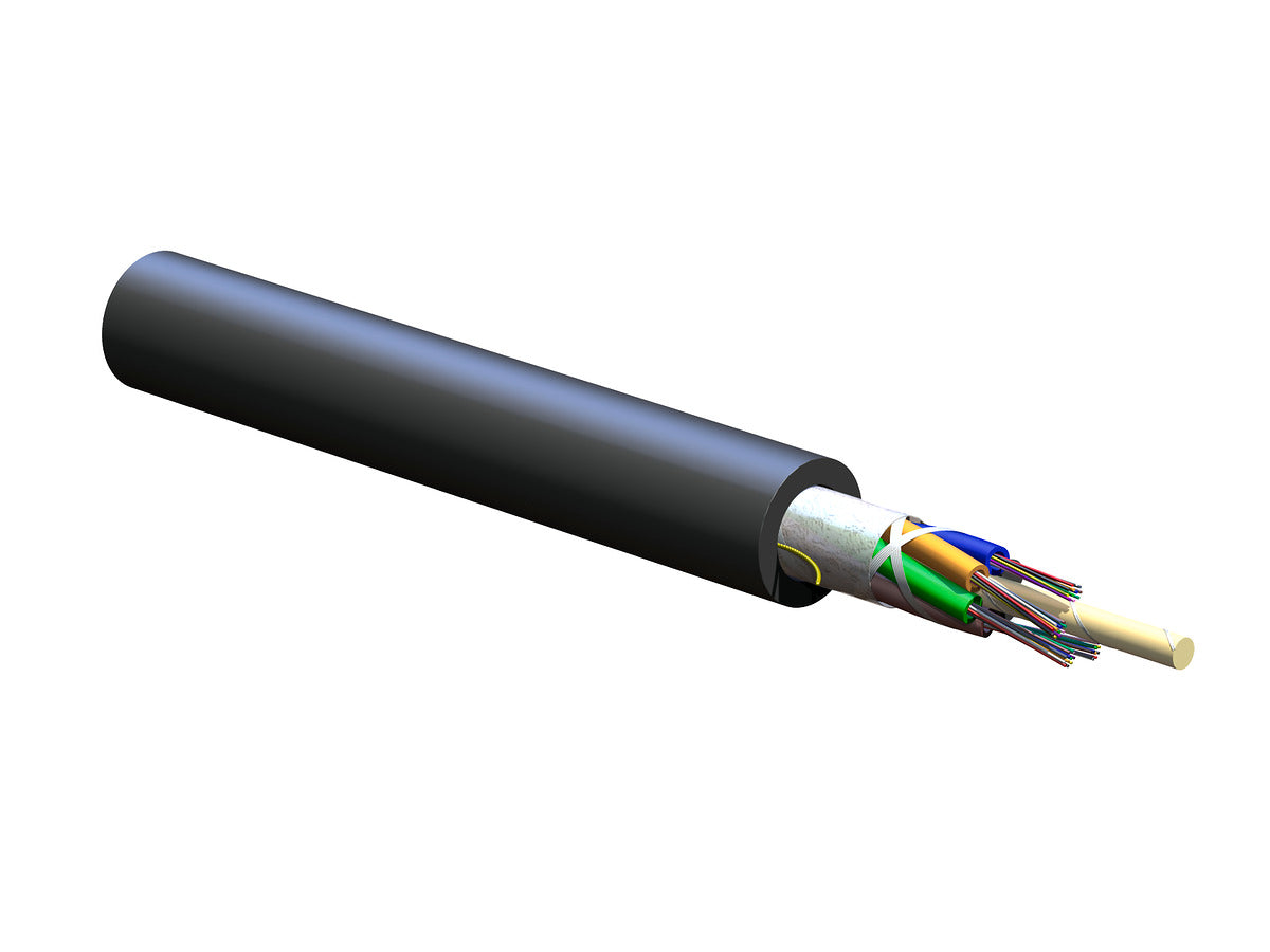 Corning 048EUF-T4101D20 | FREEDM Loose Tube, Gel-Free Cable, Riser  48 F, Single-mode (OS2)