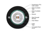 Corning 072EC5-14100D53 | SST-Ribbon Single-Tube, Gel-Free, Armored Cable