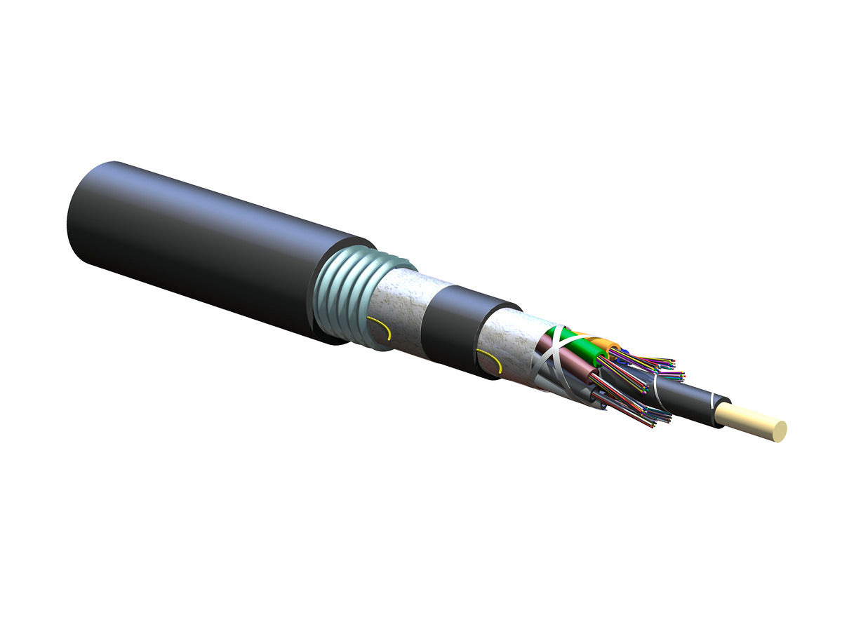 Corning 096EU5-T4101D20 | ALTOS Loose Tube, Gel-Free, Double-Jacket, Single-Armored Cable  96 F, Single-mode (OS2)
