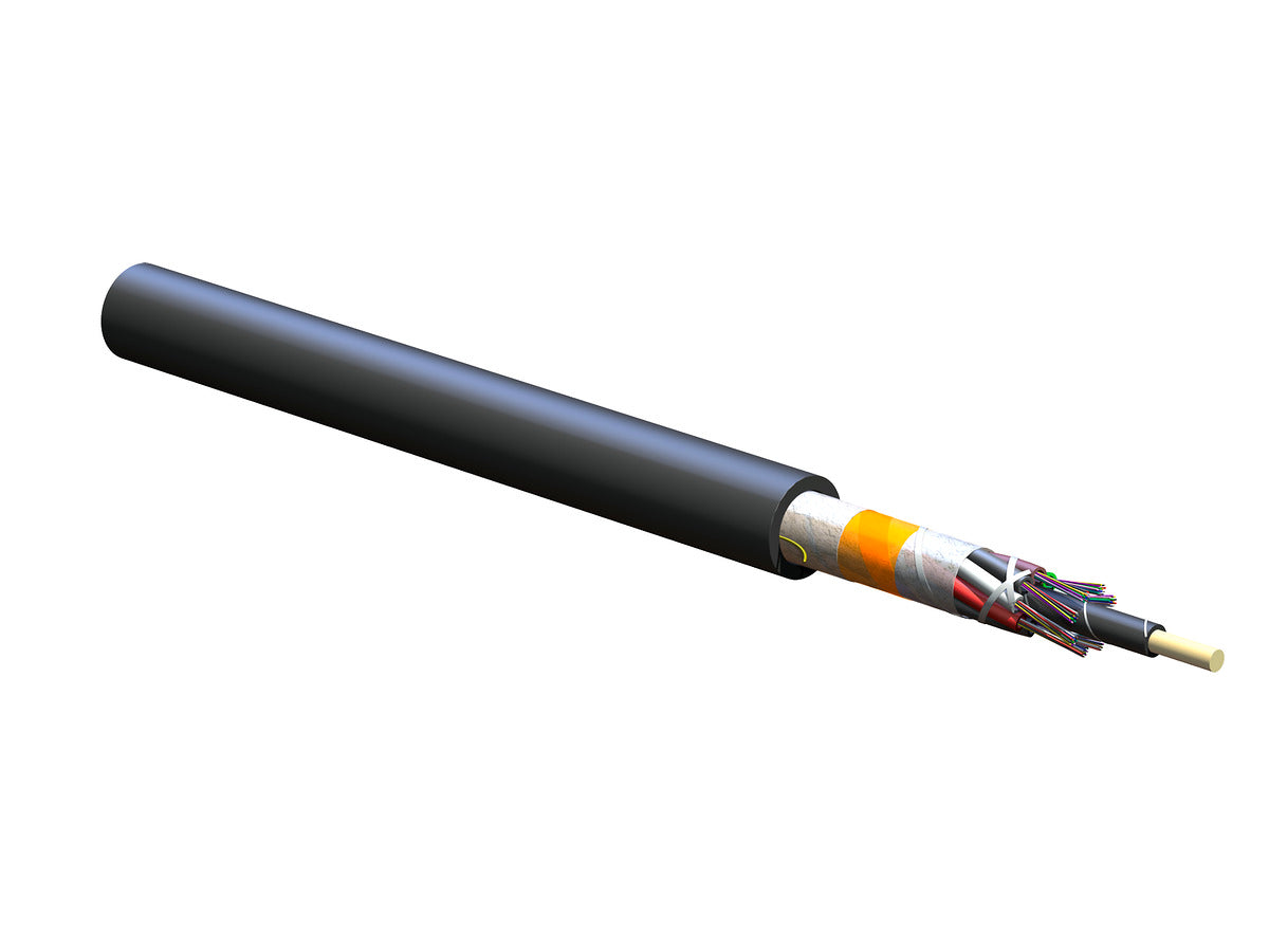 Corning 096KUF-T4130D20 | FREEDM Loose Tube, Gel-Free Cable, Riser  96 F, 62.5 µm multimode (OM1)