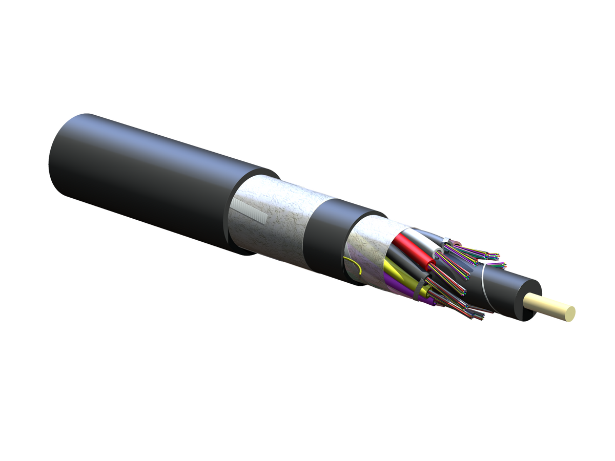 Corning 144EUE-T4101D20 | ALTOS Loose Tube, Gel-Free, Double-Jacket Cable