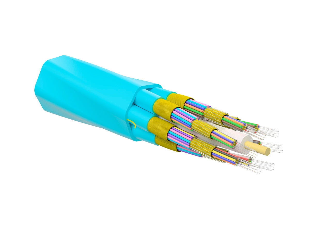 Corning 144T81-Y3190-24 | Unitized Tight-Buffered Cable, Riser  144 F, 50 µm multimode (OM4)