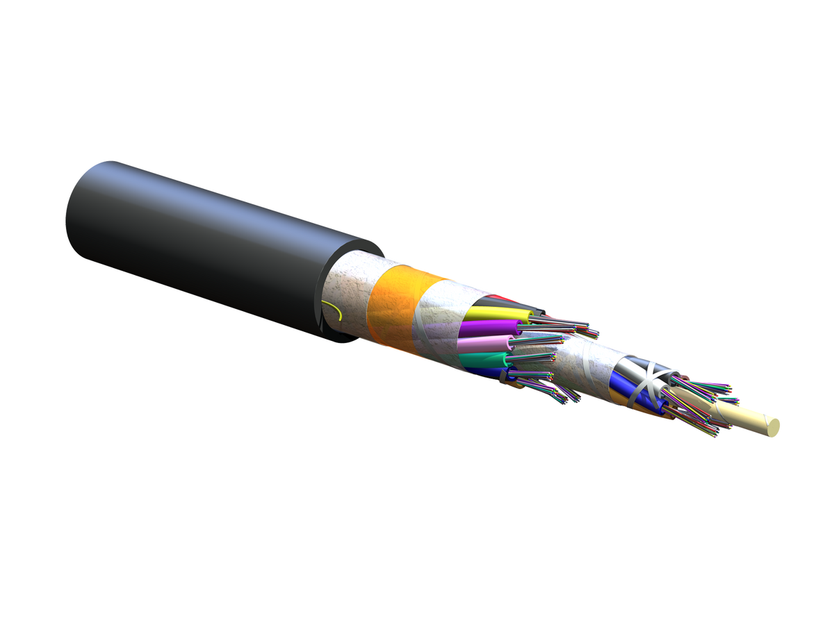 Corning 216EUF-T4101D20 | FREEDM Loose Tube, Gel-Free Cable, Riser
