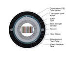 Corning 288EV5-14100D53 | SST-UltraRibbon Single-Tube, Gel-Free, Armored Cable