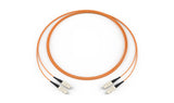 Corning 393902K5130001M | Standard SC Simplex MM / Standard SC Simplex MM, OM1 62.5um, 2F, Zipcord Riser, Standard Orange Jacket 1 Meters