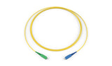 Corning 445801R2131003M | Standard SCAPC Simplex SM / Standard SCUPC Simplex SM, SMF, 1F, Single Fiber Riser, Standard Yellow Jacket 3 Meters