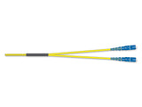 Corning 585802R5131005M | Fiber Optic Jumper, 2 F, SC to SC, Zipcord Cable, Riser, 2.9 mm legs