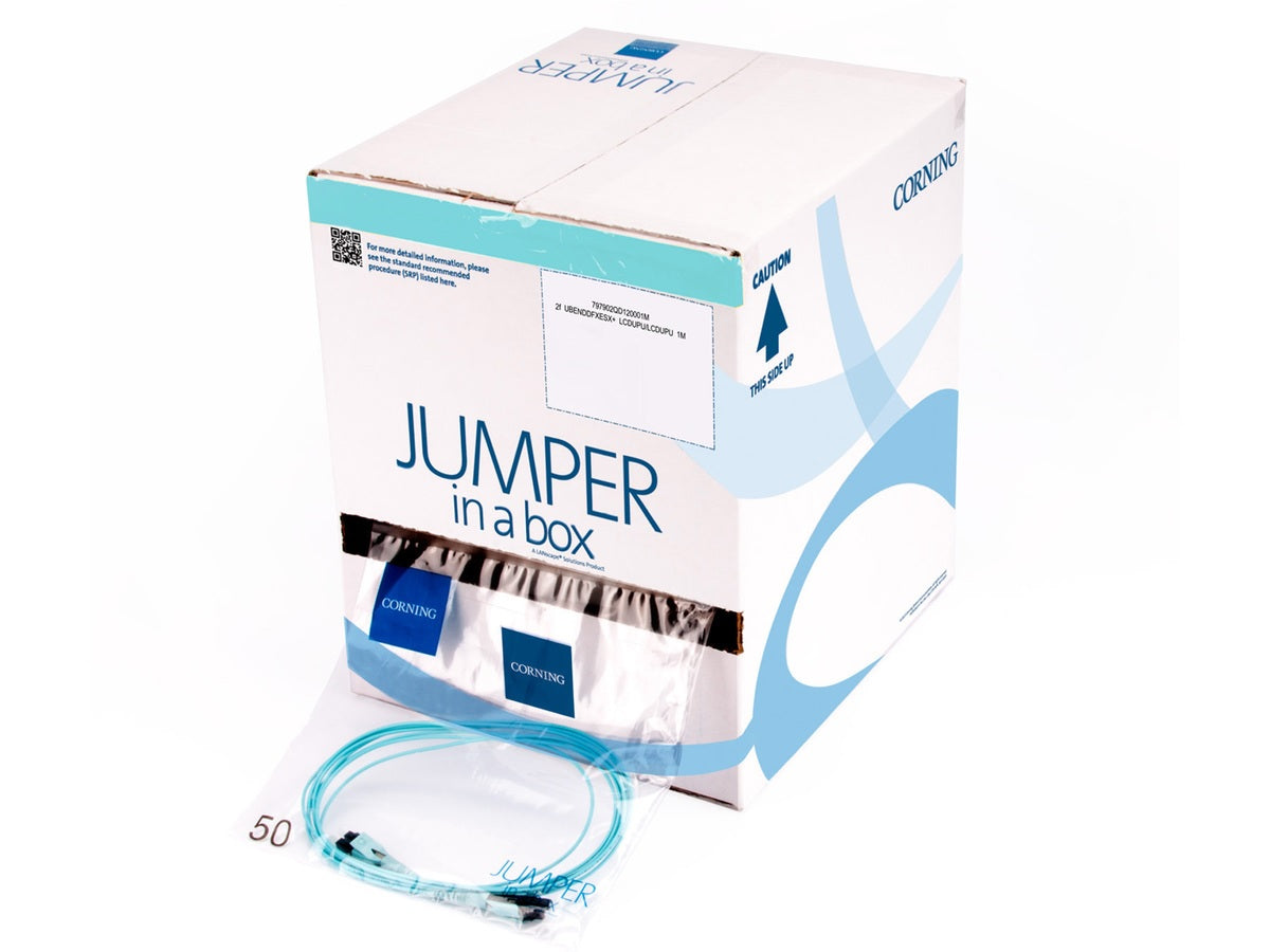 Corning 7878-OS2-B50-07 2-f Clear curve Os2 Jumper 7mtlow-loss Lc-lc Uniboot 50/box7878-os2-b50-07m