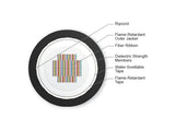 Corning 864ZVF-14101D20 | FREEDM UltraRibbon Gel-Free Cable, Riser