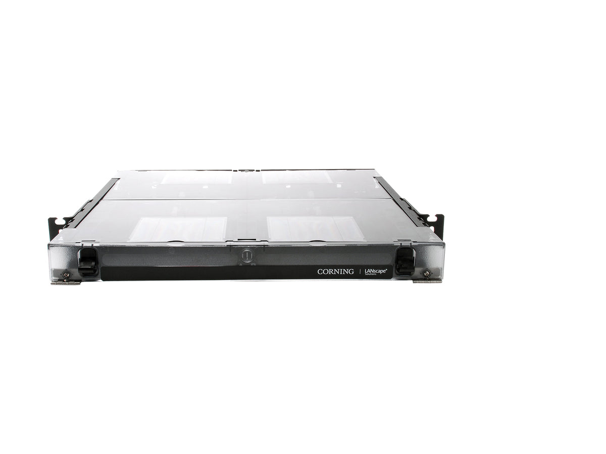 Corning CCH-01U | Closet Connector Housing (CCH)  One rack unit, holds two CCH connector panels