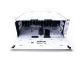 Corning CCH-04U-FL | Closet Connector Housing (CCH)  Four Rack Units, Holds 12 CCH Connector Panels, White