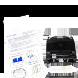 Corning CCH-CF | Cch Cassette Termination And Slack Storage, Empty, For One Cch Adapter Panel