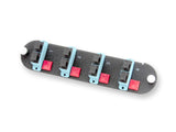 Corning CCH-CP08-E7 | Closet Connector Housing (CCH) Panel, SC Adapters
