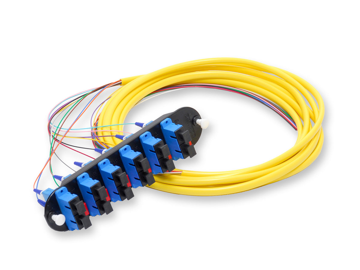 Corning CCH-CP12-91-P03KH | Closet Connector Housing (CCH) Panel, pigtailed, SC Connectors