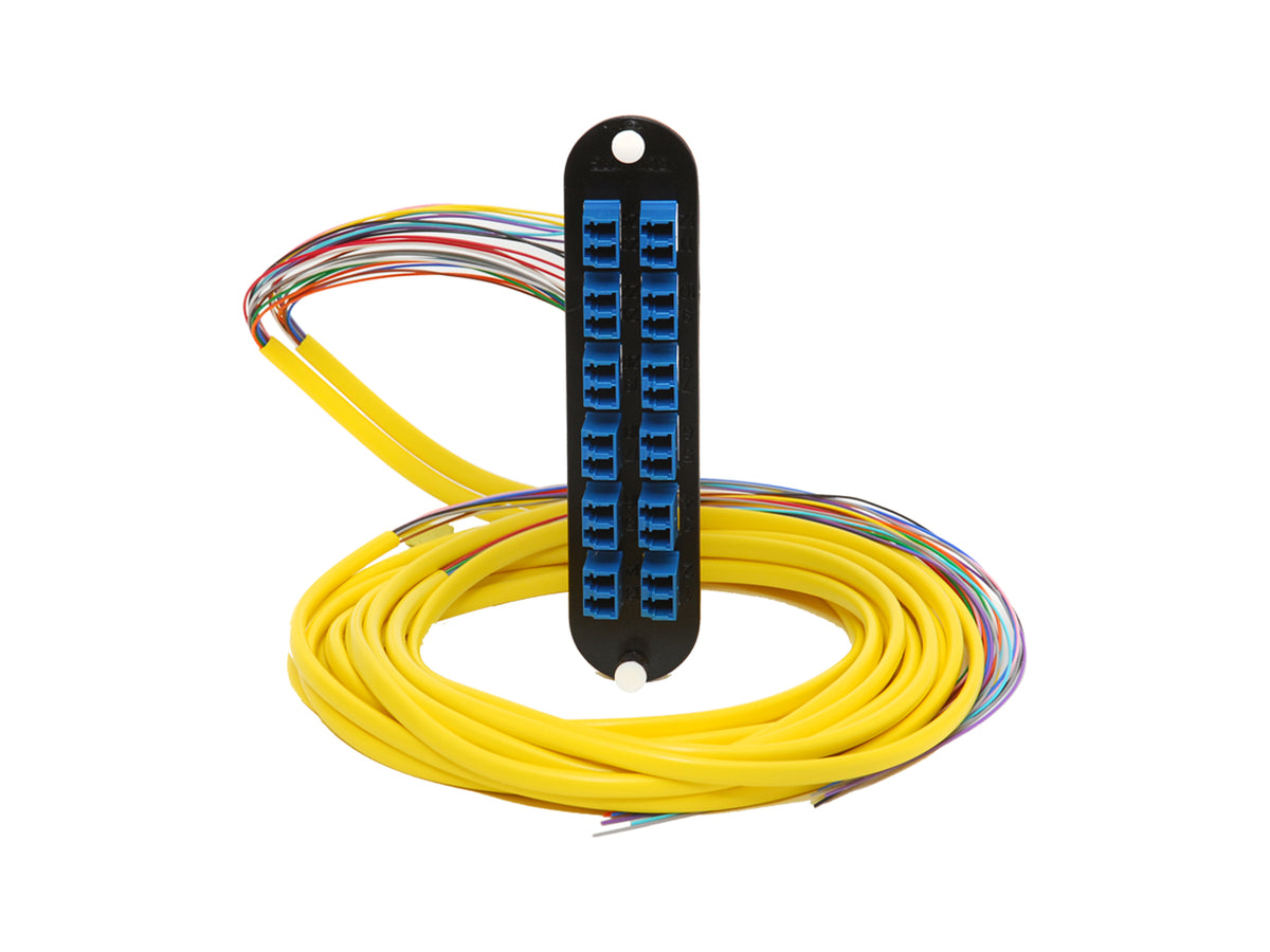 Corning CCH-CP24-A9-P03RH | Closet Connector Housing (CCH) Panel, pigtailed, LC Connectors