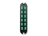 Corning CCH-CP24-KD | Closet Connector Housing (CCH) Panel, Keyed-Keyed LC Adapters