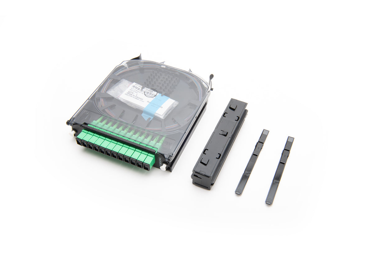 Corning CCH-CS12-3C-P00RE | Pigtail Cassette, SC Duplex, 12-Fiber, Multimode (OM3)