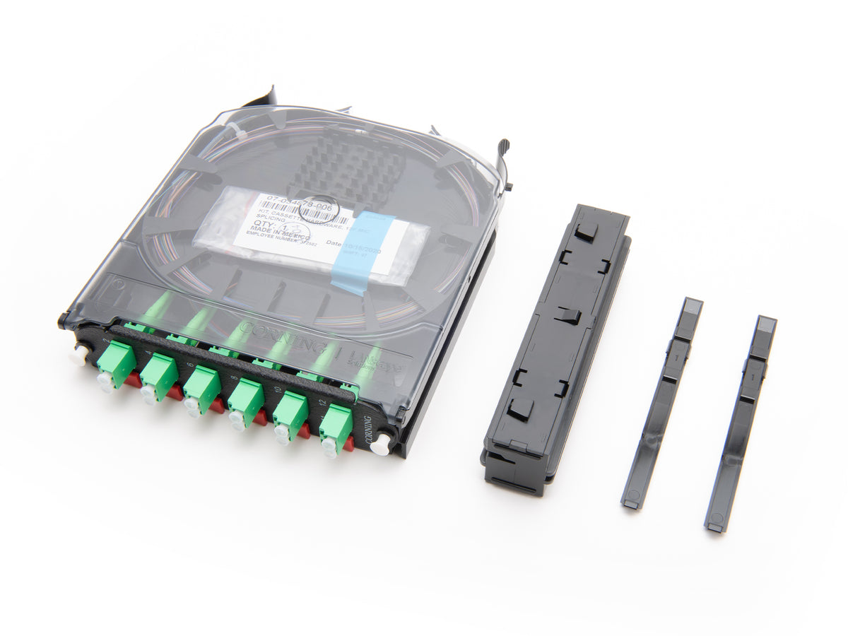 Corning CCH-CS12-B3-P00RE | CCH Pigtailed Splice Cassette