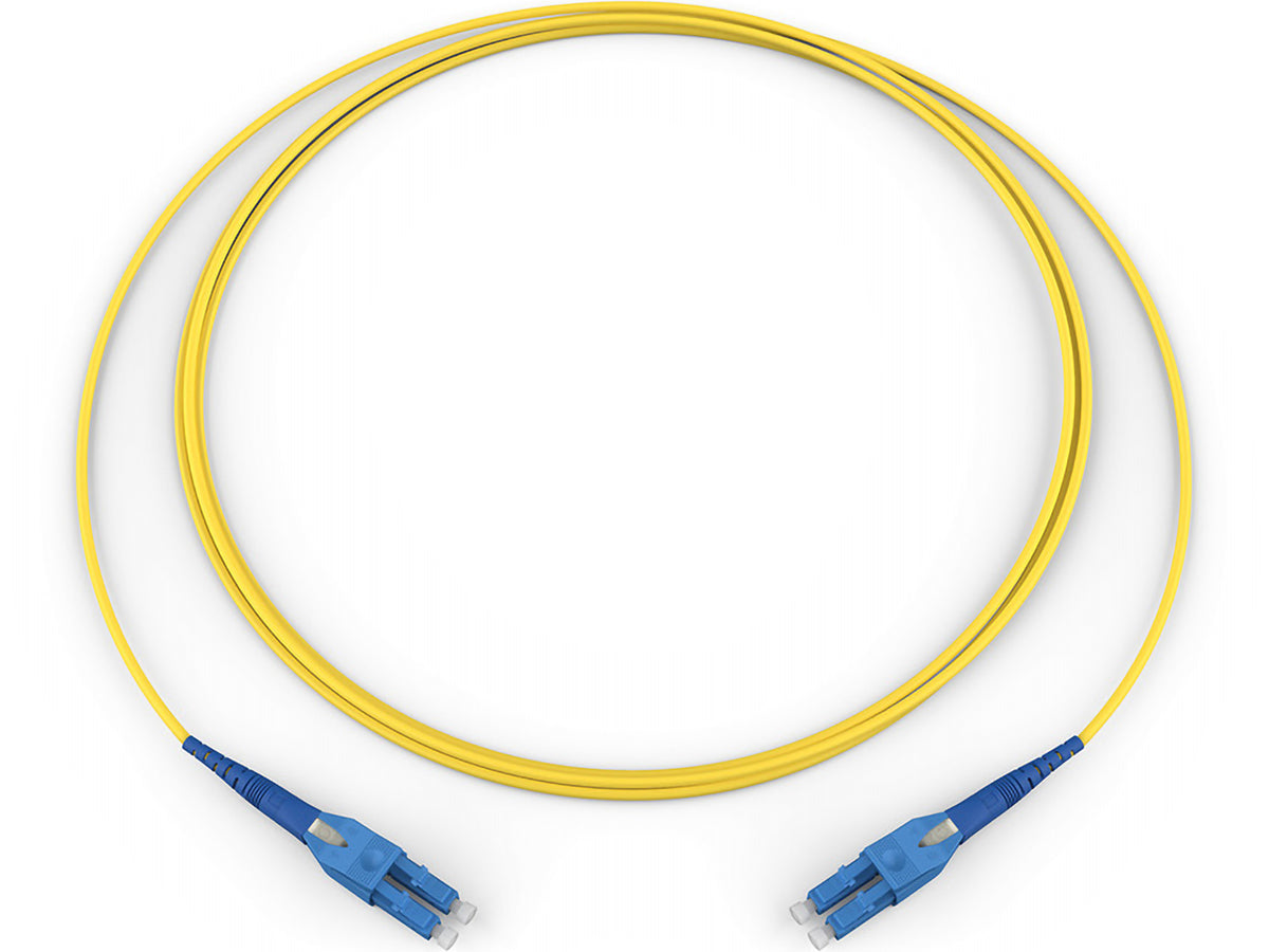 Corning E787802GNZ20005 | EDGE 2.0 MM Single-mode Patch Cord, LSZH, LC UPC Uniboot to LC UPC Uniboot, 5 m