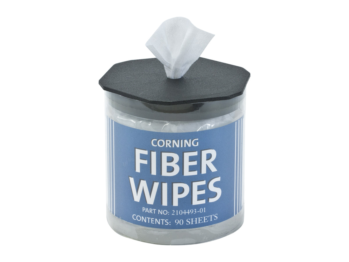 Corning FCC-WIPES | Fiber Optic Cleaning Wipes, 90 Wipes per pack
