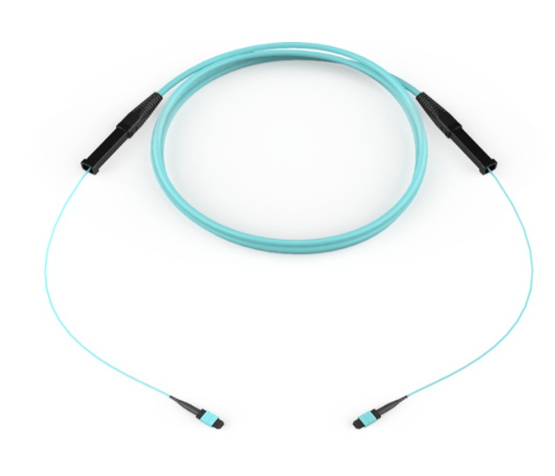 Corning G757512TPNDDU00 | EDGE MTP Trunk Universal, OM3 12F, Distribution Non-armored Indoor Plenum Cable, 6 Meters