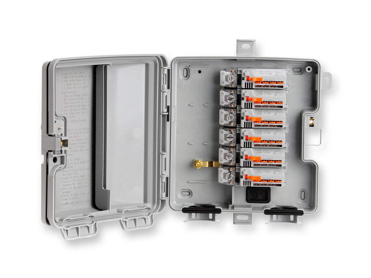 Corning UNI-3006-63U1 | Indoor/Outdoor 6-Line NID