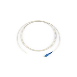 Corning 005801R4131003F | Standard Pigtail / Standard SCUPC Simplex SM, SMF, 1F, 900 Micron, Standard Natural Jacket 3 Feet