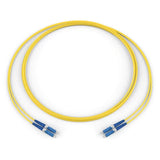 Corning 040402G5120001M | Fiber Optic Jumper, 2 F, LC Duplex to LC Duplex, Zipcord Cable, Riser, 2.0 mm legs