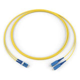 Corning 045802R5116003M | Fiber Optic Jumper, 2 F, LC Duplex to SC, Zipcord Cable, Riser, 1.6 mm legs