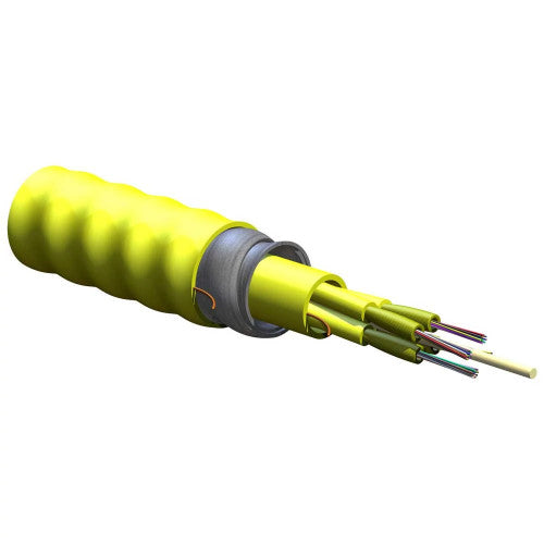 Corning 048ED8-T1301-A3 | MIC 250 Interlocking Armored Distribution Cable, Plenum