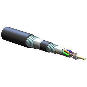 Corning 048EUD-T4101D20 | ALTOS Lite Loose Tube, Gel-Free, Double-Jacket, Double-Armored Cable