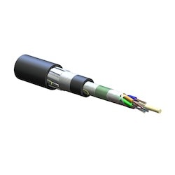 Corning 048EUL-T3601D2M - CABLE FIBER SM - 48-F IN/OUT SM OS2 LSZH