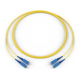 Corning 585802R5131005M | Fiber Optic Jumper, 2 F, SC to SC, Zipcord Cable, Riser, 2.9 mm legs