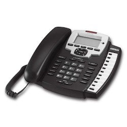 Cortelco 912500TP227S | Black, 9 Series Telephone with Speaker Phone and CID