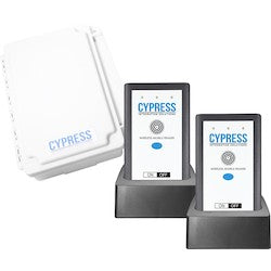 Cypress Integration Solutions HHR-3266-GY | 2.4 GHz Wireless Handheld Reader 2-Reader Kit with Relay Control, HID iClass SE Dual Frequency, in Gray, CE Certified