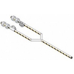 Door King 1602-162 | Barrier Arm Kit, 3-Piece, 90 Degree Rotating Arm, 20 Length, Aluminum