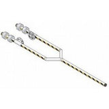 Door King 1602-162 | Barrier Arm Kit, 3-Piece, 90 Degree Rotating Arm, 20 Length, Aluminum